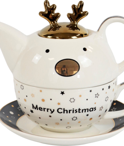 8254 TEA-FOR-ONE FUNNY DEER